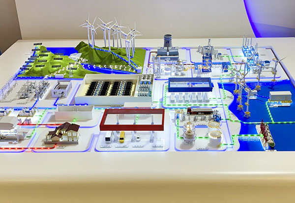 風光電制氫沙盤模型的應用