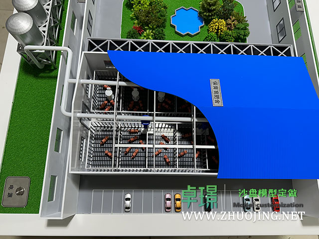 養豬場豬舍沙盤模型視頻